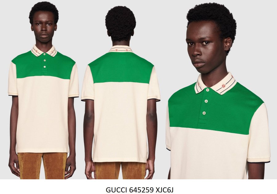 Gucci Colour Block Poloshirt — 645259 XJC6J — 5