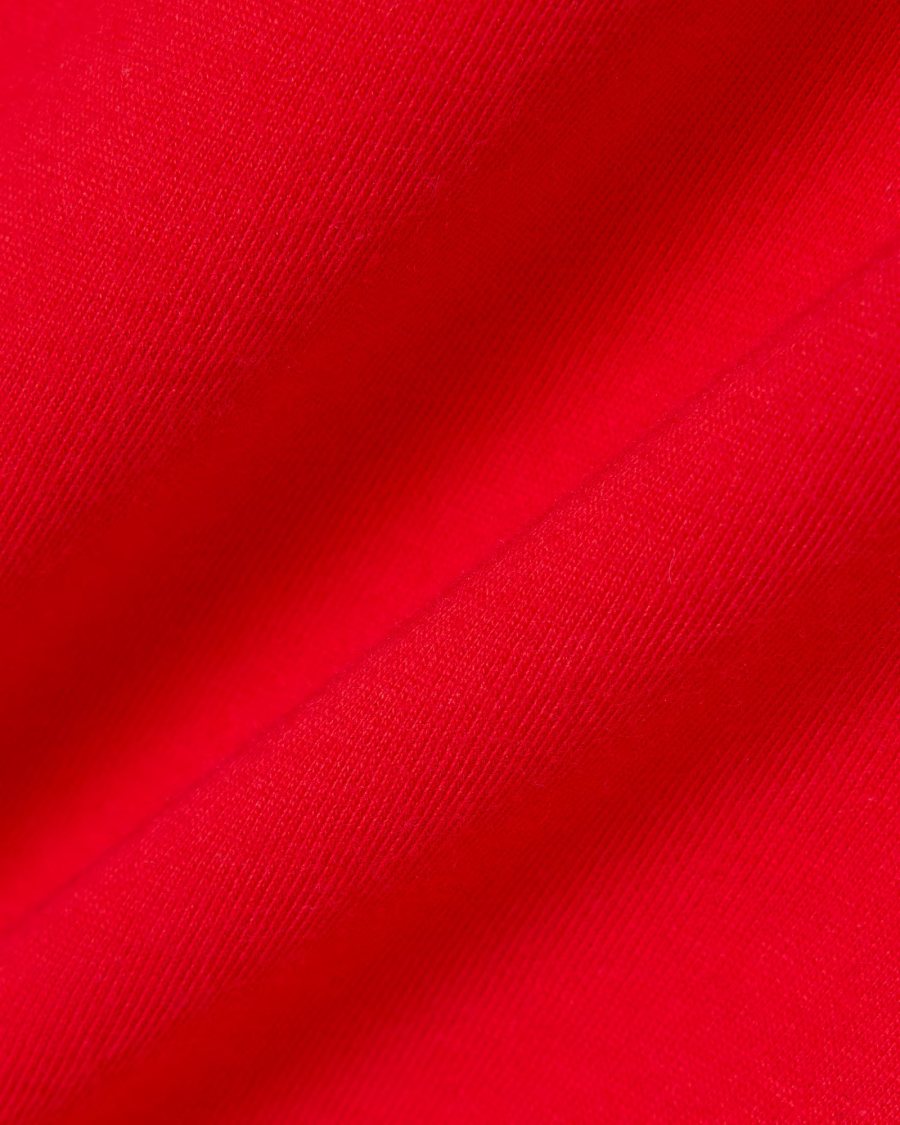 LACOSTE Lacoste Men Cotton Pima T-Shirt — Red — 3
