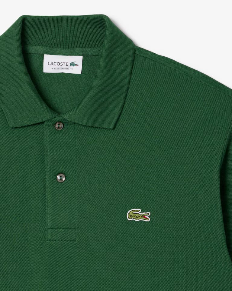 LACOSTE Lacoste Men Classic Fit L.12.12  Polo Shirt — Green — 2