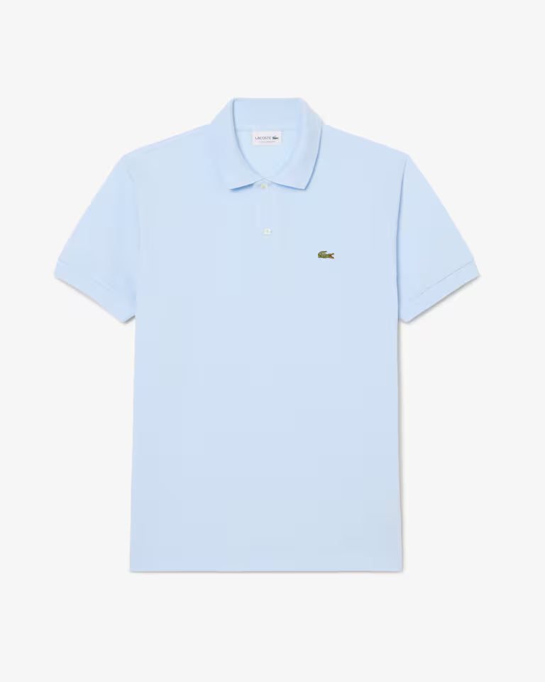 LACOSTE Lacoste Men Classic Fit L.12.12  Polo Shirt — Light Blue