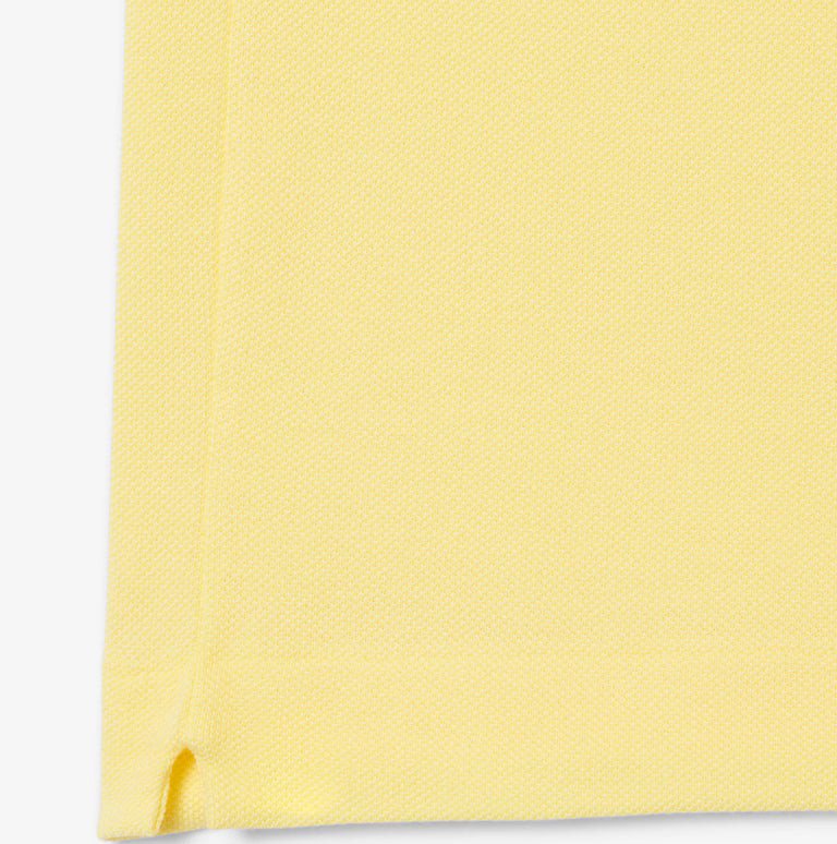 LACOSTE Lacoste Men Classic Fit L.12.12  Polo Shirt — Yellow — 4