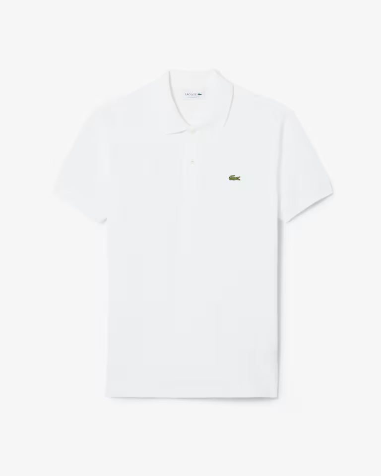 LACOSTE Lacoste Men Classic Fit L.12.12  Polo Shirt — White — 2