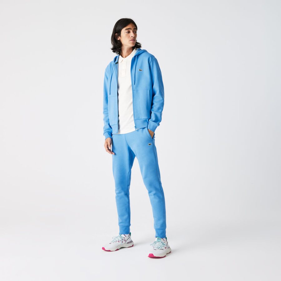 LACOSTE Lacoste Men Slim Fit Sweatpants — Blue — 3