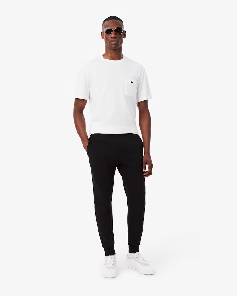 LACOSTE Lacoste Men Slim Fit Sweatpants — Black — 5