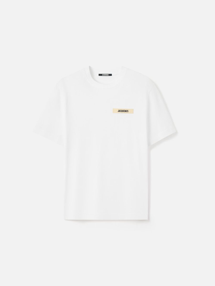 Jacquemus Gros Grain T-Shirt — White — 2