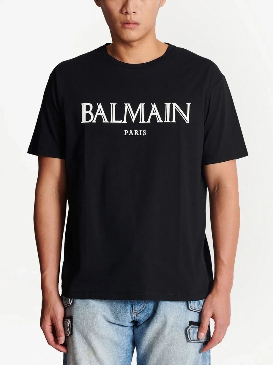 BALMAIN BALMAIN T-Shirt AH0EG000BC27 — 4