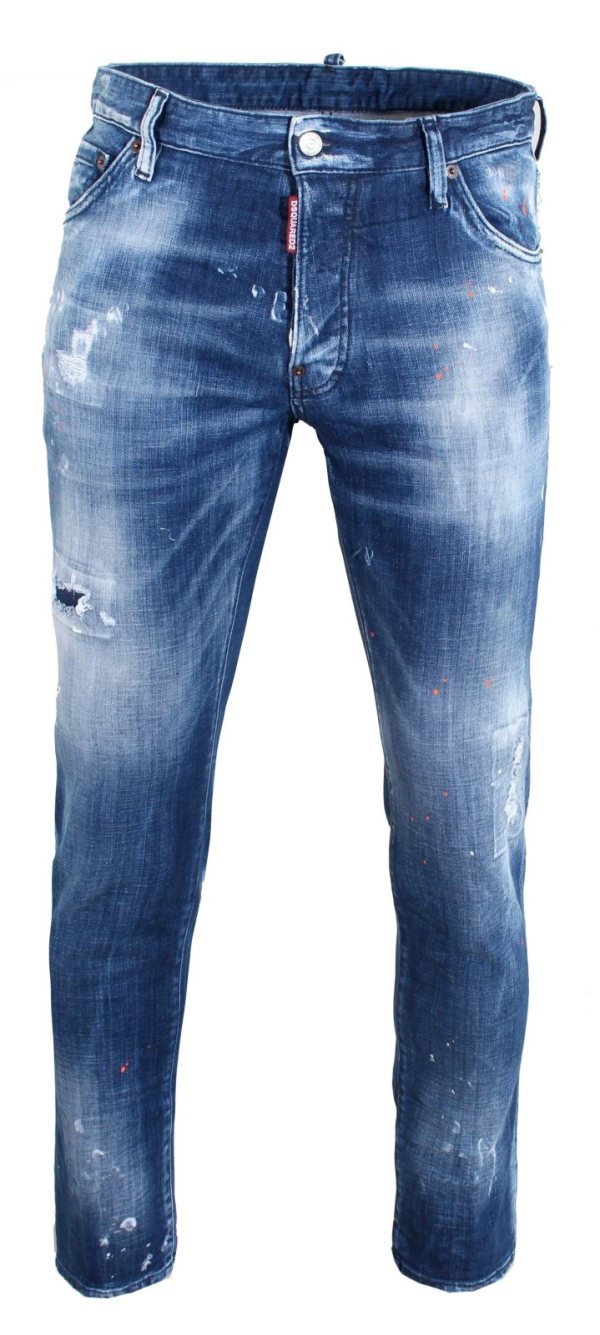 DSQUARED2 Distressed Jeans — S74LB0798