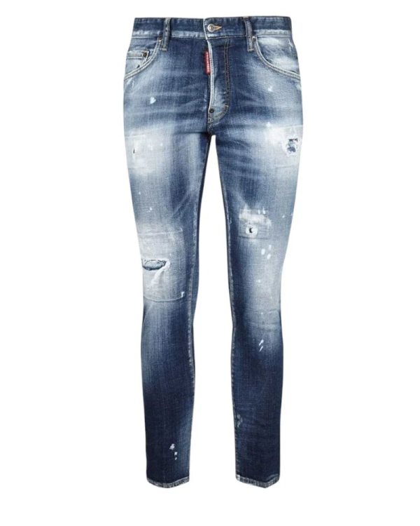 DSQUARED2 Distressed Jeans — S74LB0953