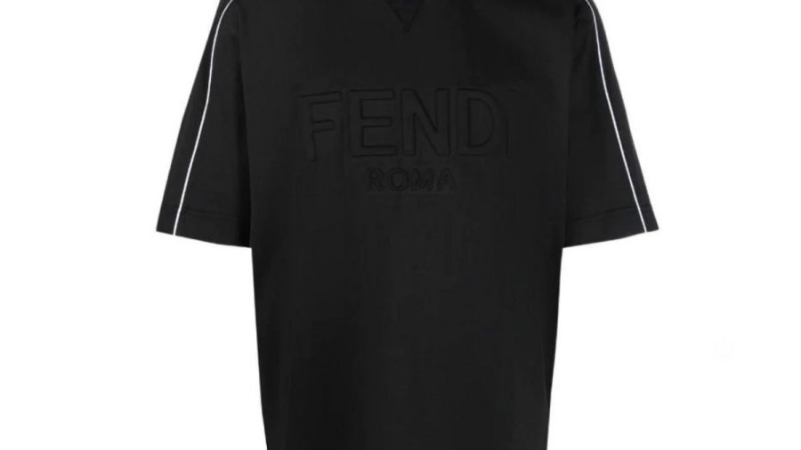 Fendi FF T-Shirt, Black — FY1100AI7F — 4
