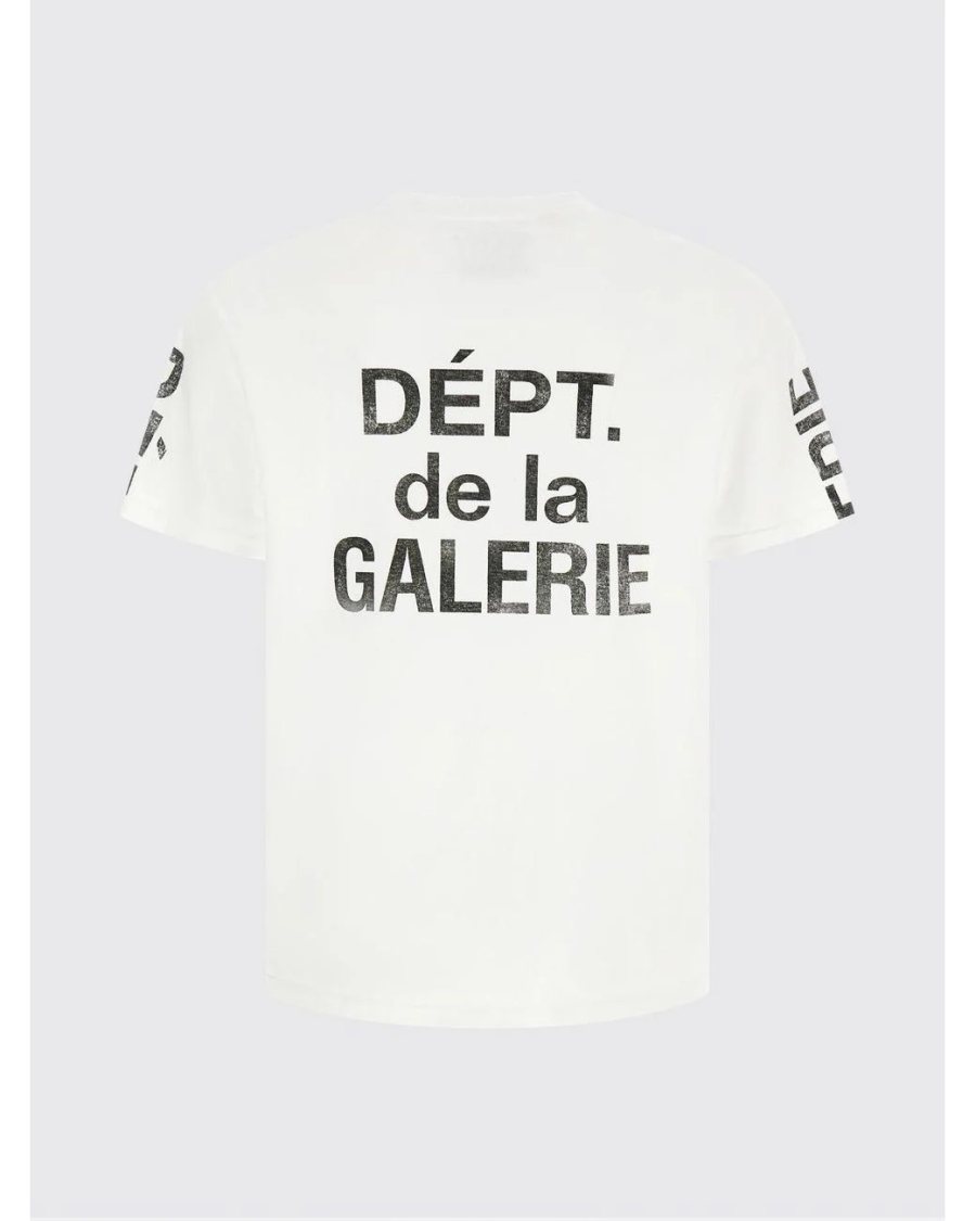 Gallery Dept. Sleeve Print T-Shirt — White — 3