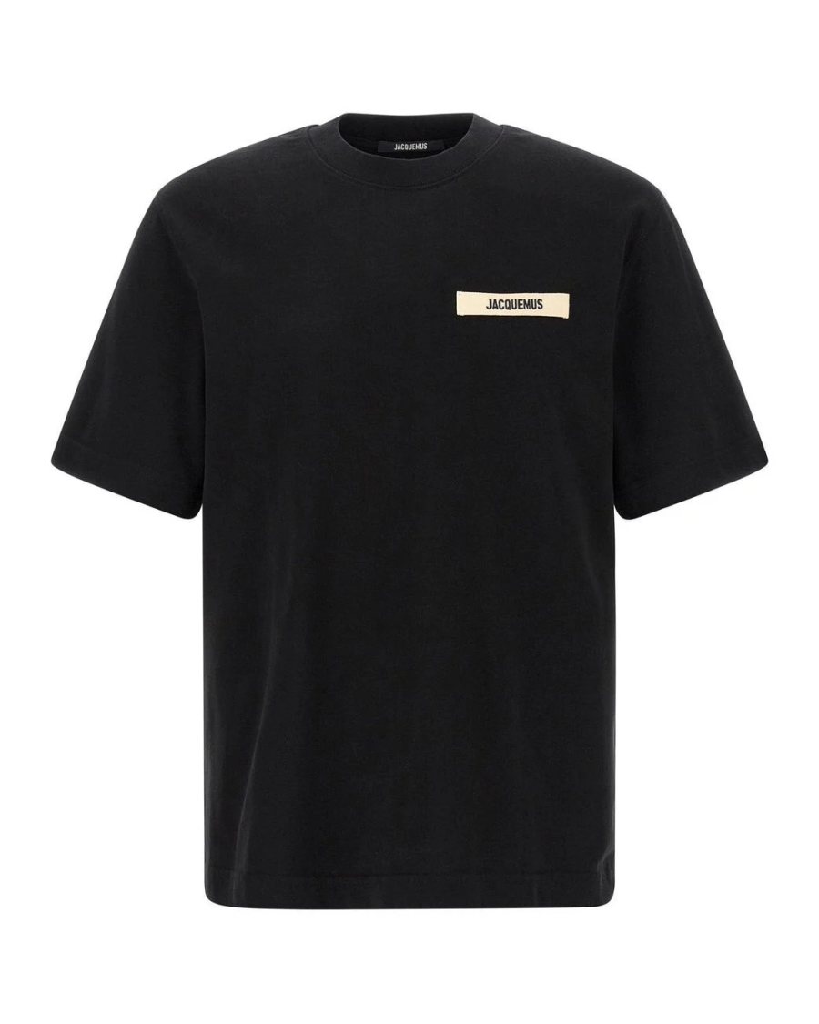 Jacquemus Gros Grain T-Shirt — Black — 2