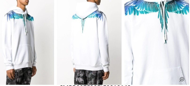 Marcelo Burlon Wings Sweatshirt — CMBB007E20FLE0010143 — 4