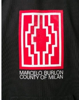 Marcelo Burlon Logo Sweatshirt, Black