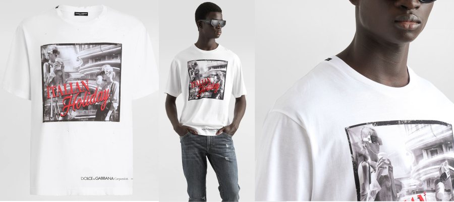 Dolce & Gabbana Dolce & Gabbana T-Shirt G8PN9TG7O4T — 3