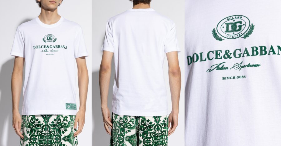 Dolce & Gabbana Dolce & Gabbana T-Shirt G8RN8TG7NUC — 3