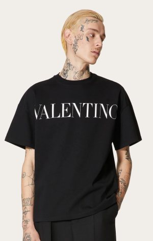 Logo T-Shirt, Black — WV0MG10W7SS0NI