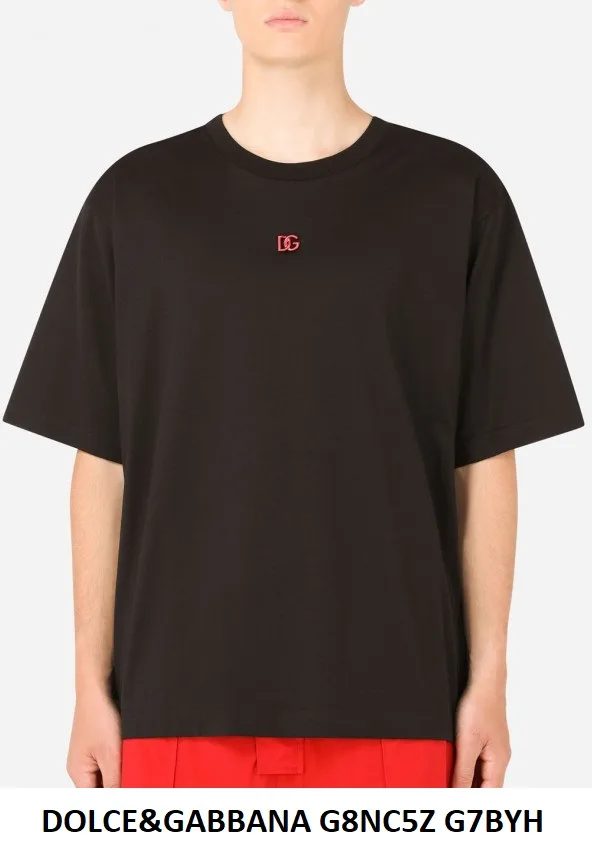 Dolce & Gabbana Oversized T-Shirt — Black