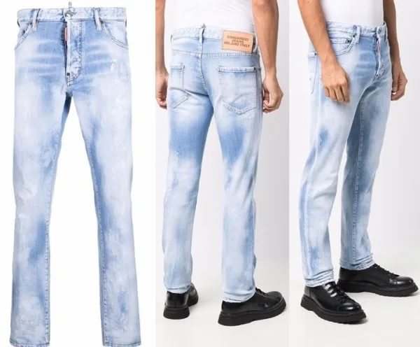 DSQUARED2 Distressed Jeans — S74LB1063