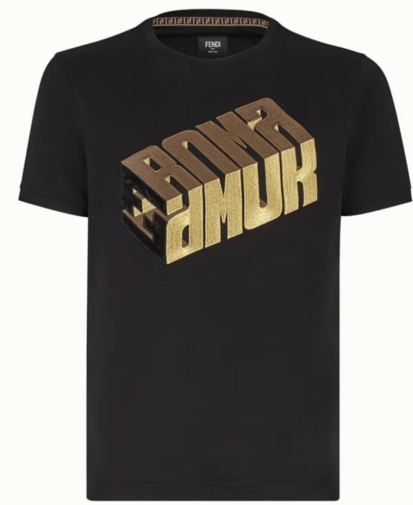 Fendi Bag Bugs T-Shirt, Black